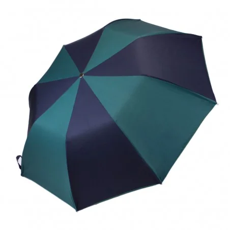 Parapluie Classique vert et bleu pliant automatique