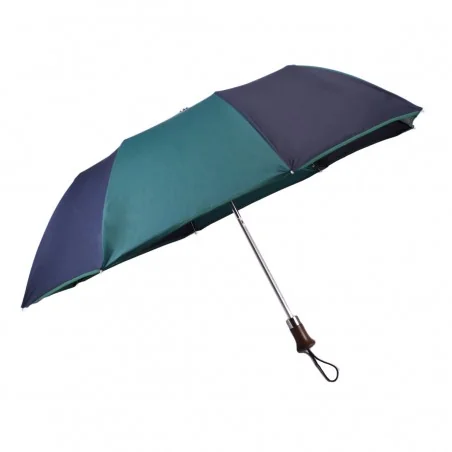 Parapluie Classique vert et bleu pliant automatique
