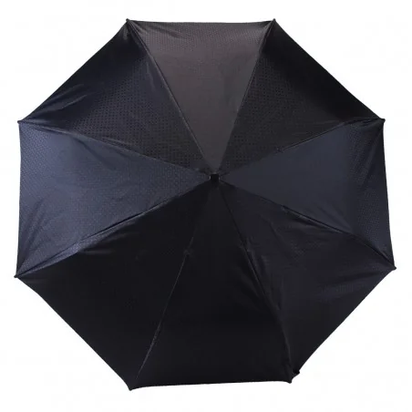 Parapluie en série limité jacquard noir mini léger ouverture manuelle
