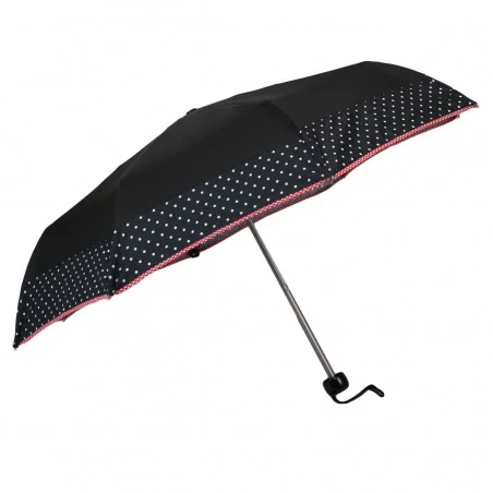Schwarzer Mini-Regenschirm...