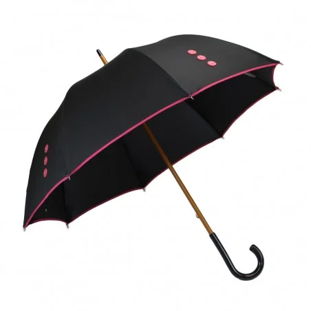 Black long umbrella with...