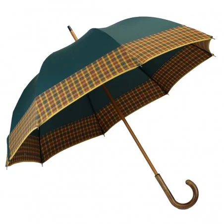 Langer grüner Regenschirm...