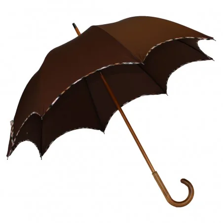 Chic brown long umbrella...