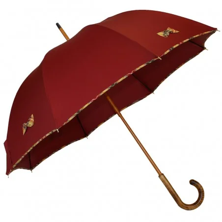 Langer Regenschirm bordeaux...
