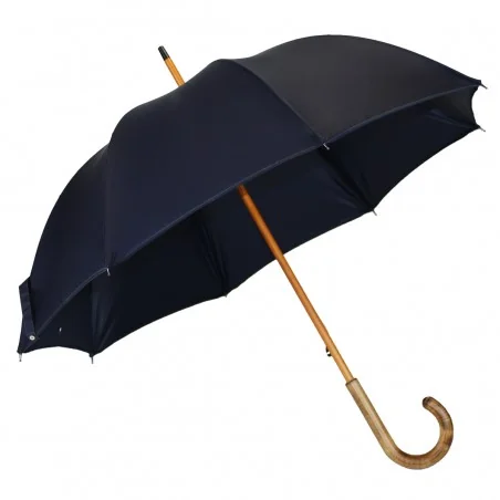 City umbrella, navy blue, open at the front