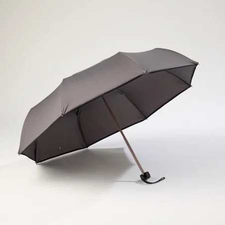 Mini-Grau-Regenschirm, Vorderansicht