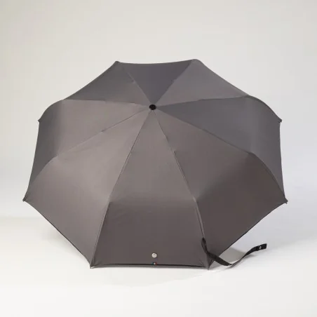 Mini-Regenschirm grau geöffnet
