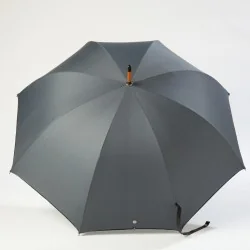 Stockschirm Grau, geöffnet
