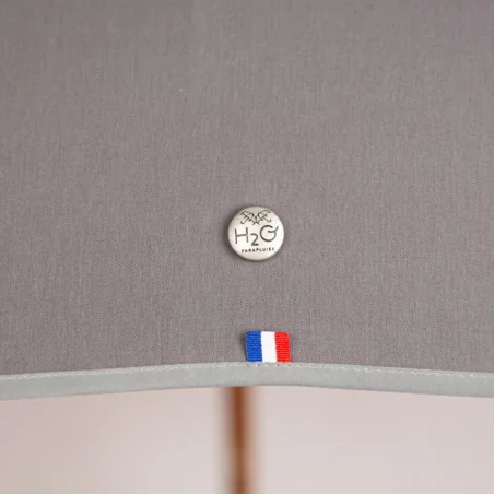 Mehrfarbiger Stockschirm, Detail