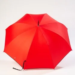 Automatischer Regenschirm, rot, geöffnet