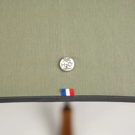 Automatik-Stockschirm Khaki, Detail