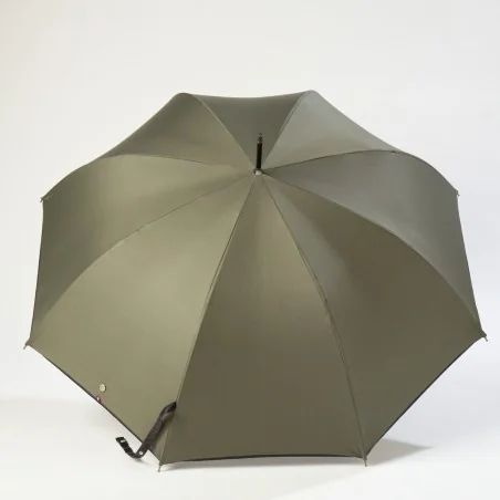 Automatik-Stockschirm Khaki, geöffnet