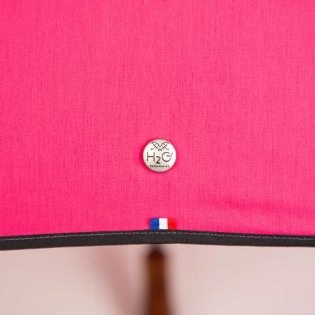 Automatik-Stockschirm in Rosa, Detail