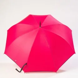 Automatik-Stockschirm rosa, geöffnet