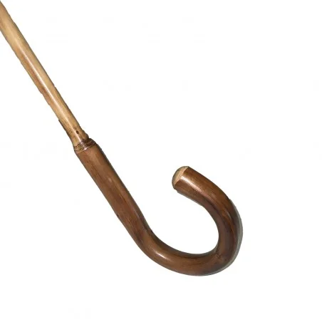 gebogener Griff aus Kastanienholz
