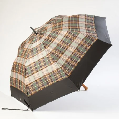 Tartan golf umbrella