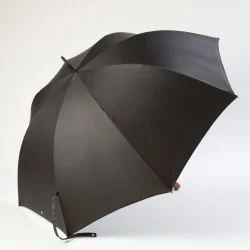 Black Golf Umbrella, Side Opening