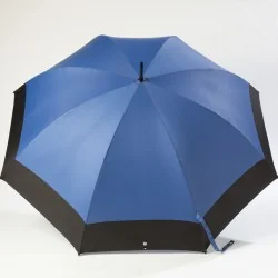 Blue de France golf umbrella, open