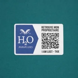 Grüner Golfschirm mit Anti-Verlust-System