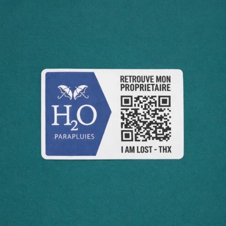 Parapluie de Golf Vert, avec système anti-perte