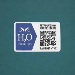 Green cane umbrella with stripes and small bows, with anti-loss system