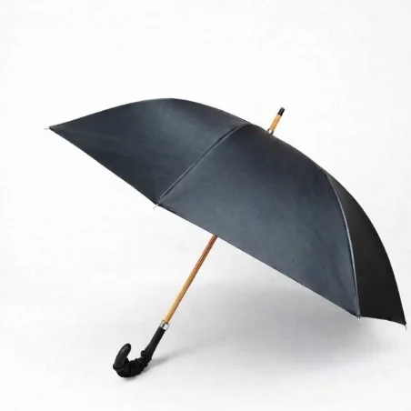 Parapluie en cuir, ouvert